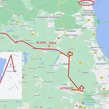 Kaszuby, Dom Nad Jeziorem 3*